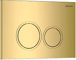 Grossman Инсталляция для подвесного унитаза Galaxy 97.01.300 с клавишей смыва золото глянцевое – фотография-10